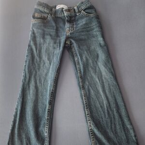 Wrangler Boys Bootcut Jeans Size 8 Slim Adjustable Waist